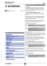 Preview for 1 page of schmersal TQ200 Operating Instructions