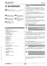 Preview for 1 page of schmersal TV8S 521 Operating Instructions Manual