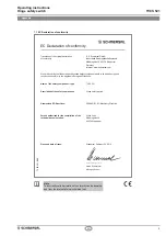 Preview for 5 page of schmersal TV8S 521 Operating Instructions Manual