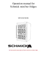 Preview for 1 page of Schmick HUS-SC88-SS Operation Manual