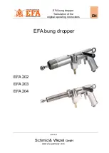 Schmid & Wezel EFA 202 Original Operating Instructions preview