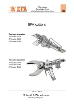 Preview for 1 page of Schmid & Wezel EFA cutter Z078 Translation Of The Original Operating Instructions