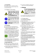 Preview for 8 page of Schmid & Wezel EFA Z 08 Operating Instructions Manual