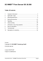 Preview for 2 page of Schmidt 521501 Instructions For Use Manual