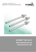 Schmidt 546 741-4 Instructions For Use Manual preview