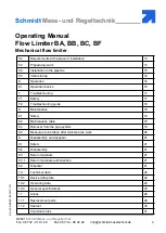 Предварительный просмотр 4 страницы Schmidt BA Operating Manual