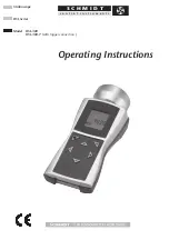 Schmidt DSL Series Operating Instructions Manual preview