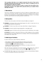 Preview for 4 page of Schmidt DSL Series Operating Instructions Manual