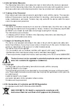 Preview for 4 page of Schmidt DT Series Operating Instructions Manual