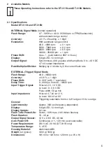 Preview for 5 page of Schmidt DT Series Operating Instructions Manual