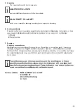 Preview for 15 page of Schmidt DT Series Operating Instructions Manual