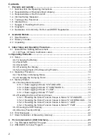 Preview for 2 page of Schmidt KXE-20 Operating Instructions Manual