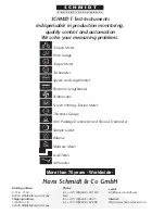 Preview for 12 page of Schmidt MKM-100 Instruction Manual