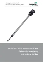 Schmidt SS 20.225 Instructions For Use Manual предпросмотр