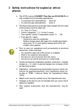 Предварительный просмотр 5 страницы Schmidt SS 20.500 Ex Instructions For Use Manual