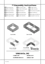 Preview for 1 page of Schmidt Vitavia Cube 401 Assembly Instructions