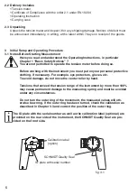 Предварительный просмотр 6 страницы Schmidt ZD2 Operating Instructions Manual