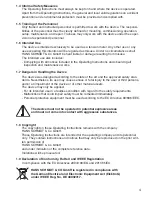 Preview for 4 page of Schmidt ZED Operating Instructions Manual