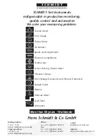 Preview for 20 page of Schmidt ZED Operating Instructions Manual