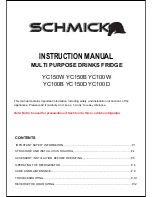 Preview for 1 page of Schmik YC150B Instruction Manual