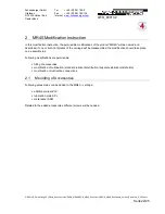 Preview for 22 page of Schneeberger MR4S Modifiers Manual