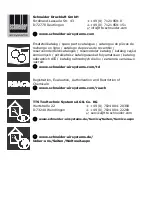 Предварительный просмотр 52 страницы Schneider Airsystems D 322 301 Original Operating Manual