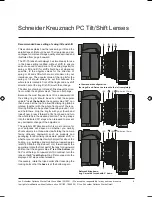 Preview for 6 page of Schneider Kreuznach PC-TS APO-DIGITAR 5.6/120 HM Aspheric User Manual