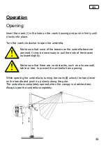 Preview for 45 page of Schneider Schirme 100293984a Assembly And Operating Instructions Manual