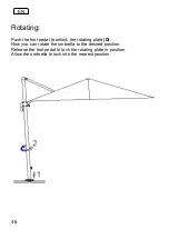 Preview for 46 page of Schneider Schirme 100293984a Assembly And Operating Instructions Manual