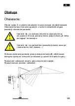 Preview for 129 page of Schneider Schirme 100293984a Assembly And Operating Instructions Manual