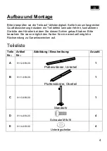 Preview for 4 page of Schneider Schirme 619-00 Assembly And Operating Instructions Manual