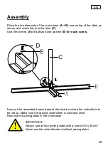 Preview for 42 page of Schneider Schirme 619-00 Assembly And Operating Instructions Manual