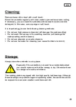 Preview for 48 page of Schneider Schirme 619-00 Assembly And Operating Instructions Manual