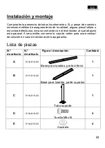 Preview for 52 page of Schneider Schirme 619-00 Assembly And Operating Instructions Manual