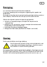 Preview for 121 page of Schneider Schirme 619-00 Assembly And Operating Instructions Manual