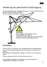 Preview for 11 page of Schneider Schirme 690-00 Assembly And Operating Instructions Manual