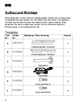 Preview for 4 page of Schneider Schirme 776-00 Assembly And Operating Instructions Manual