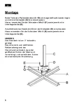 Preview for 6 page of Schneider Schirme 776-00 Assembly And Operating Instructions Manual