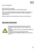 Preview for 87 page of Schneider Schirme 776-00 Assembly And Operating Instructions Manual