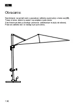 Preview for 130 page of Schneider Schirme 776-00 Assembly And Operating Instructions Manual