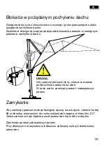 Preview for 131 page of Schneider Schirme 776-00 Assembly And Operating Instructions Manual