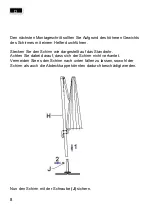 Preview for 8 page of Schneider Schirme Rhodos 782-00 Series Assembly And Operating Instructions Manual