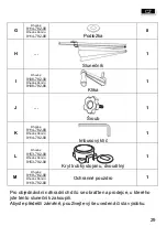 Preview for 29 page of Schneider Schirme Rhodos 782-00 Series Assembly And Operating Instructions Manual