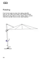 Preview for 46 page of Schneider Schirme Rhodos 782-00 Series Assembly And Operating Instructions Manual