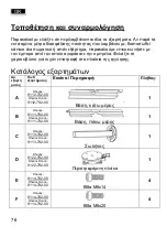 Preview for 76 page of Schneider Schirme Rhodos 782-00 Series Assembly And Operating Instructions Manual