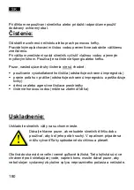 Preview for 180 page of Schneider Schirme Rhodos 782-00 Series Assembly And Operating Instructions Manual