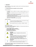 Предварительный просмотр 24 страницы SCHNIER 810366 Operating Manual