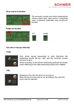 Preview for 19 page of SCHNIER HMG 11/02 Operating Instructions Manual