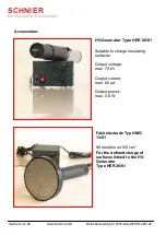 Preview for 26 page of SCHNIER HMG 11/02 Operating Instructions Manual