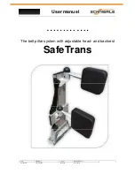 Preview for 1 page of Schnierle SafeTrans User Manual